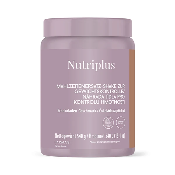 Nutriplus maaltijdvervanger chocoladecoctailsmaak 540g