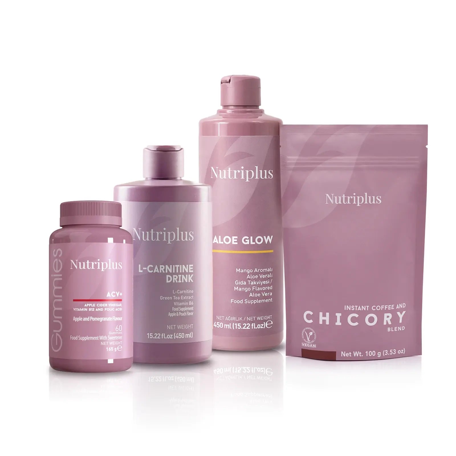 GEWICHTSBEHEERSING / SET VOOR EEN MOOI LICHAAM