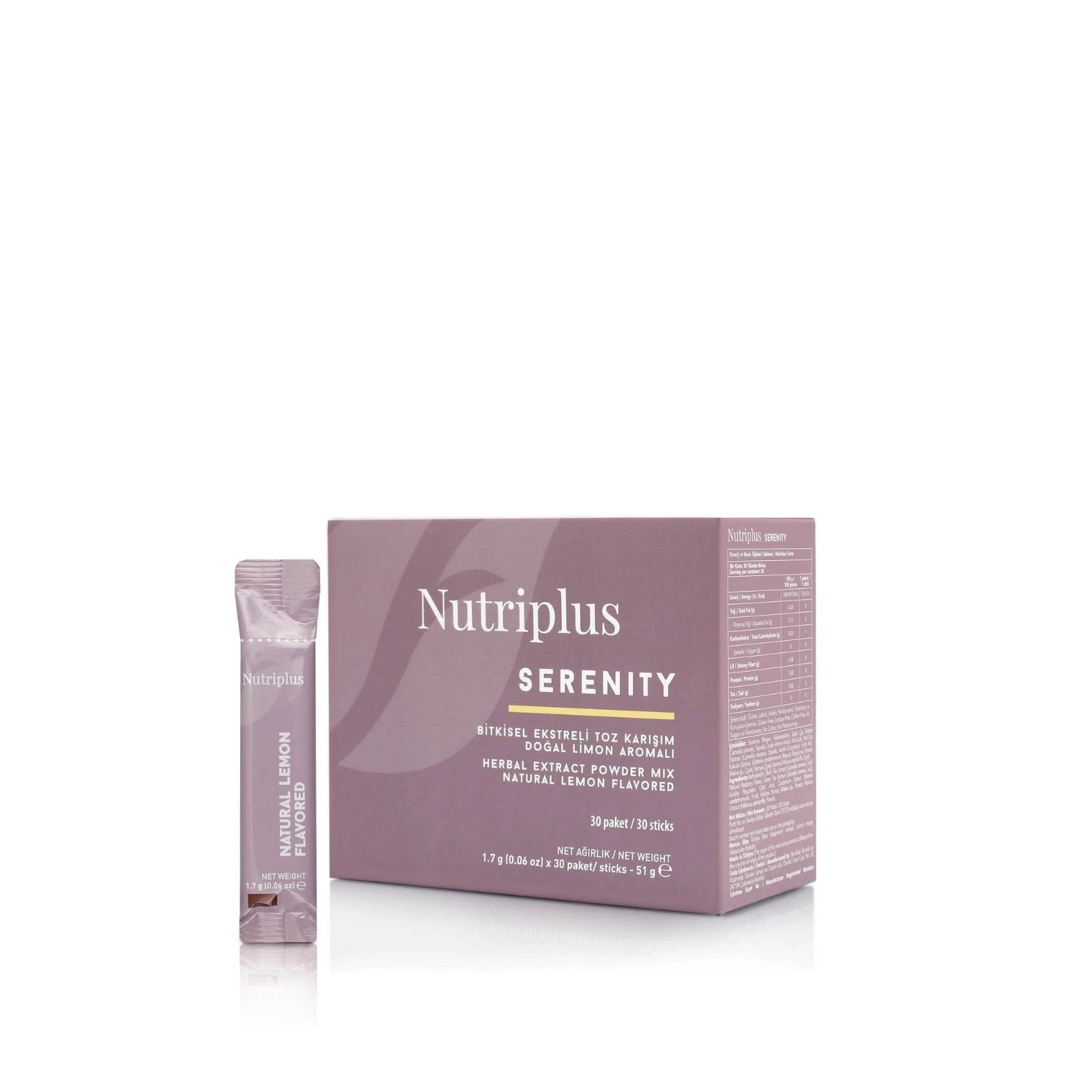 Nutriplus Serenity Citroen 51g